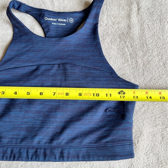 Outdoor Voices Sweat Tech Crop Top Sports Bra - Picture 6 of 7
